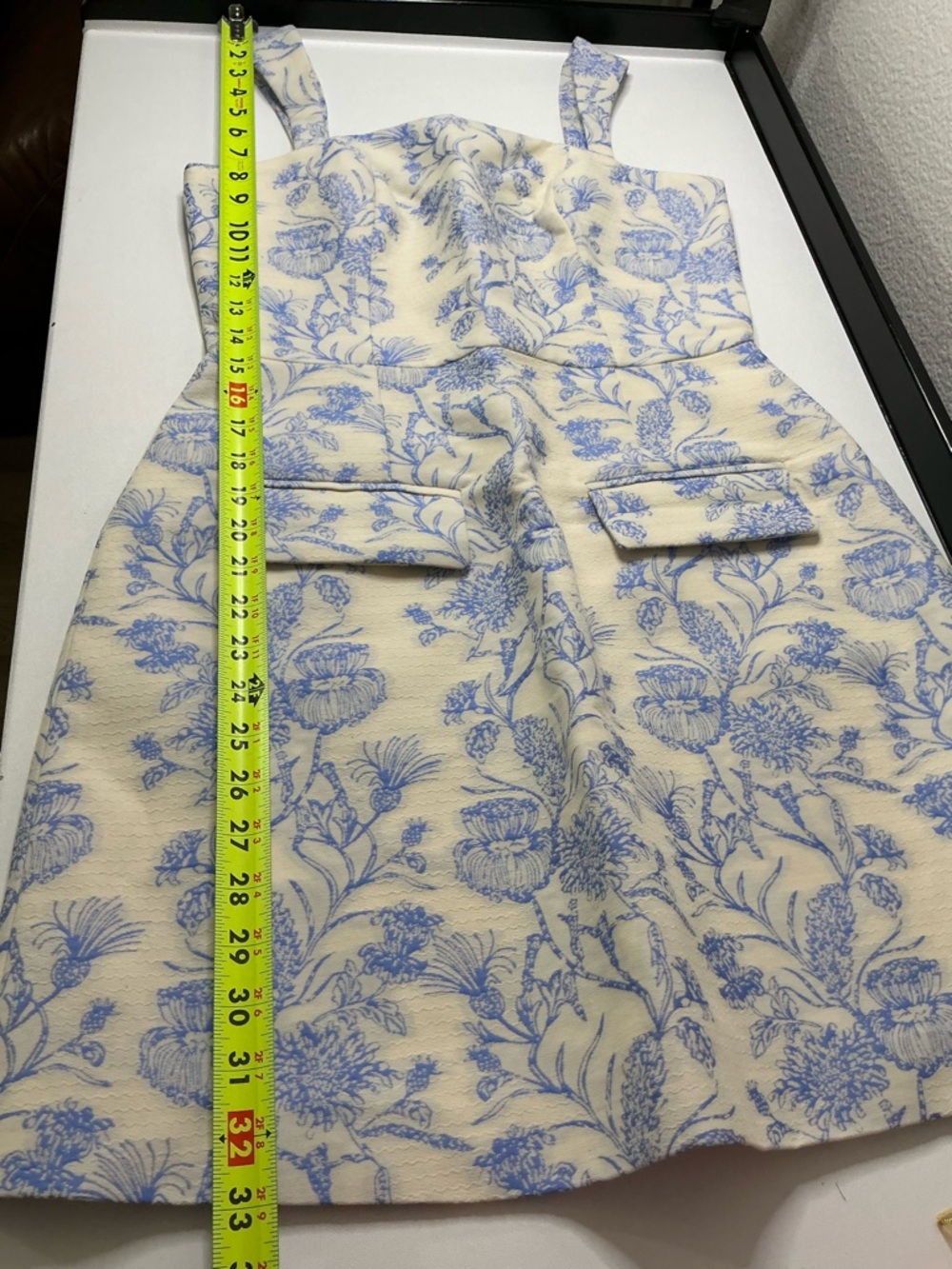 Commense Flora Square-Neck Sleeveless Decor-Pockets Short Dress Size Small NWT - Picture 8 of 8